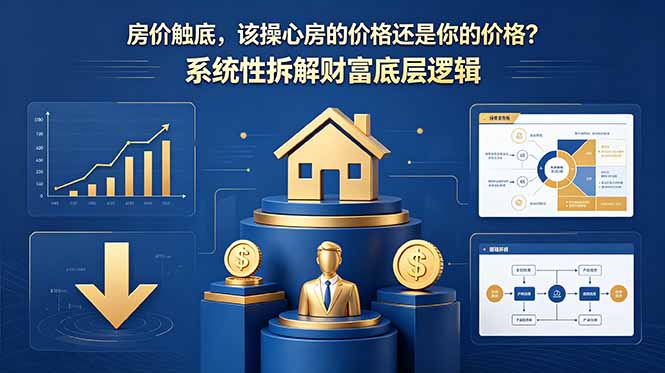 （18602期）付费文章：房价触底，该操心房的价格还是你的价格？系统性拆解财富底层逻辑