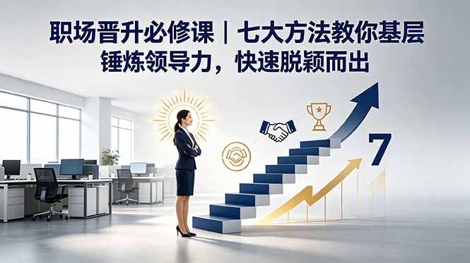 (18629期)付费文章:职场晋升必修课|七大方法教你基层锤炼领导力,快速脱颖而出