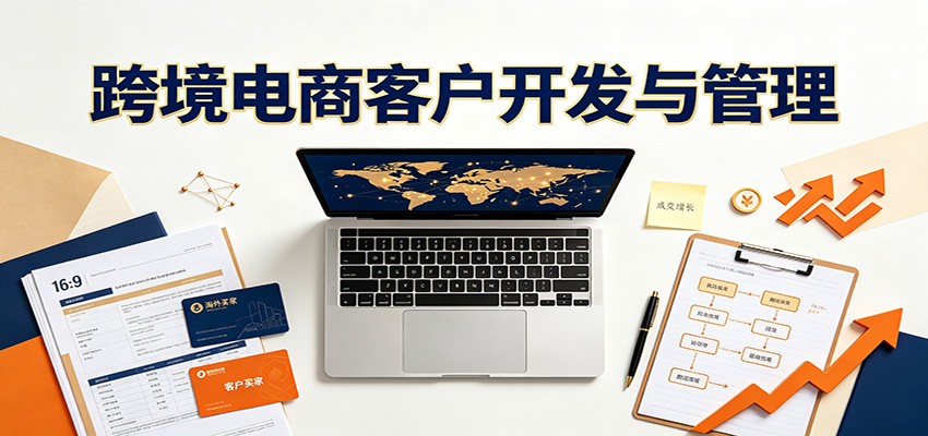 跨境客户精准开发实战课:海外买家挖掘渠道拆解,精细化客户维护与留存成交体系