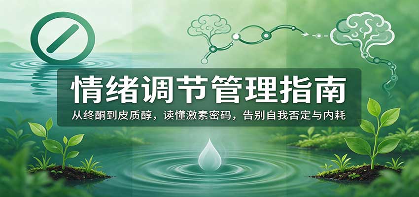情绪调节管理指南:从睾酮到皮质醇,读懂激素密码,告别自我否定与内耗