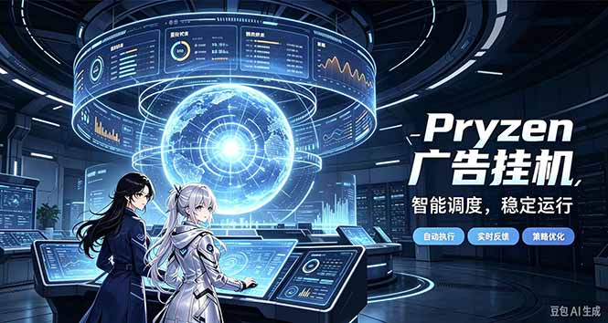(21102期)Pryzen广告全自动挂机给自己一个交代,门槛低,零基础小白也可以快速上手