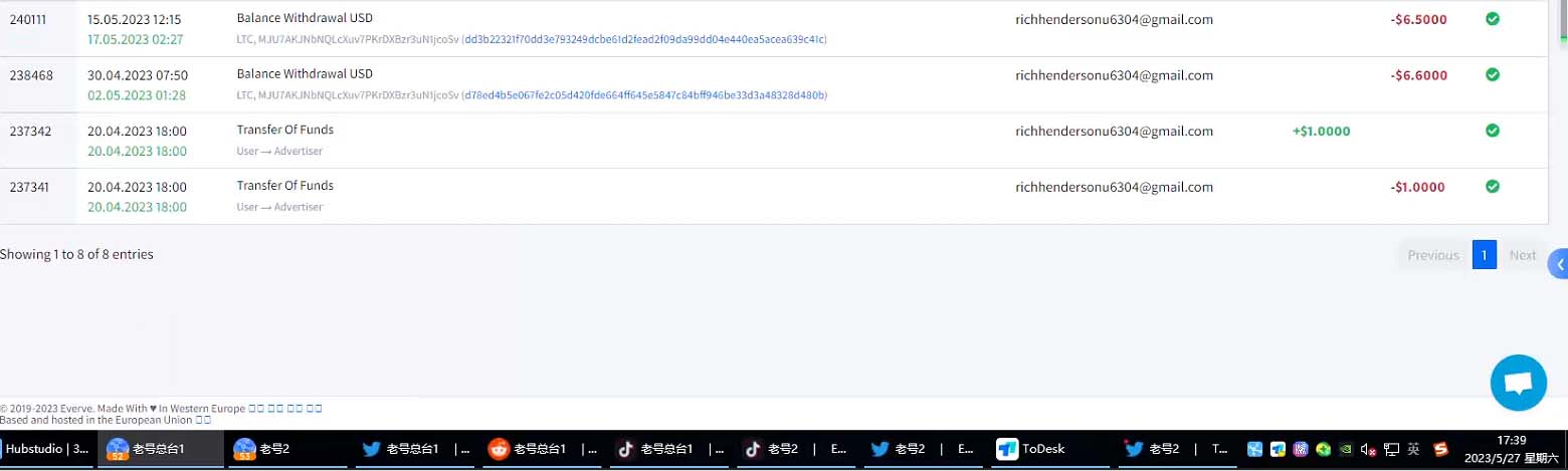 (5992期)外面收费1888国外流量全自动挂机项目 单机日产10-30美元 (自动脚本+教程)